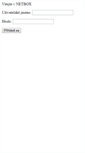 Mobile Screenshot of mail.netbox.cz